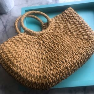 Straw Tote for the beach